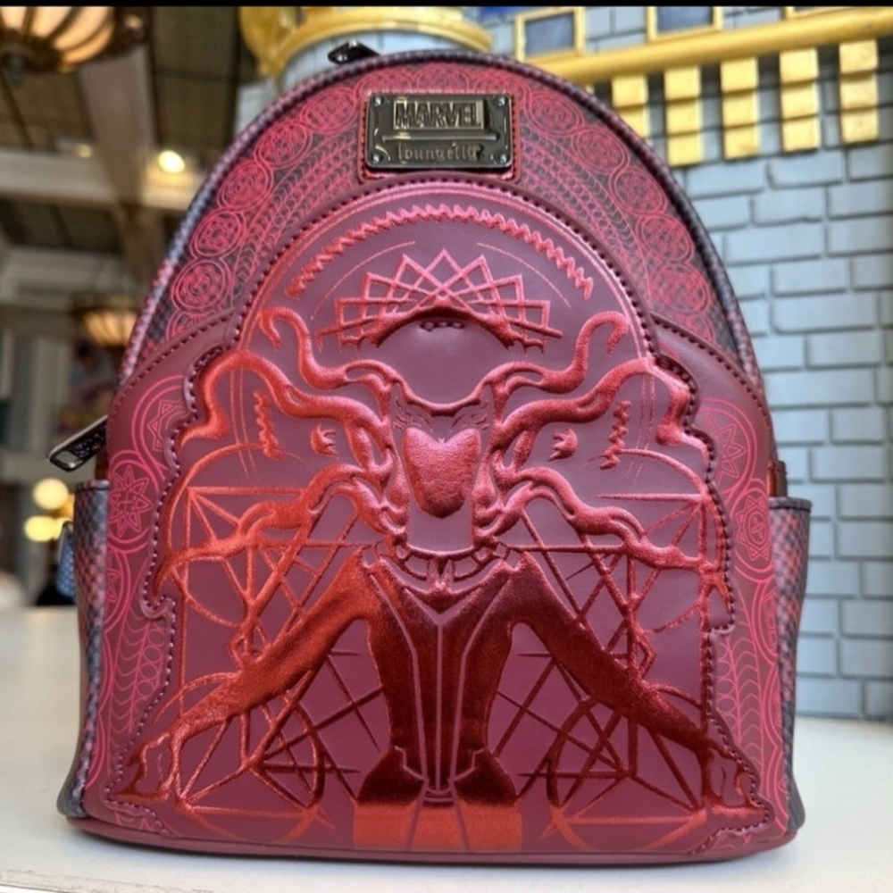 Loungefly Marvel Red and Black Backpack